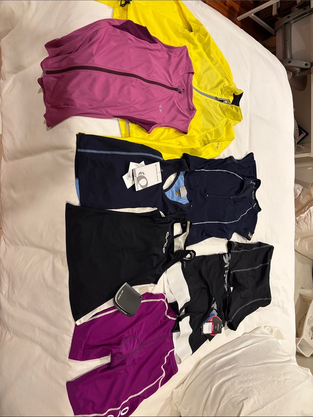 Zoot,Pearl Izumi,Orca Triathlon/Biking Apparel-Pink,Yellow,Navy,Black,Purple